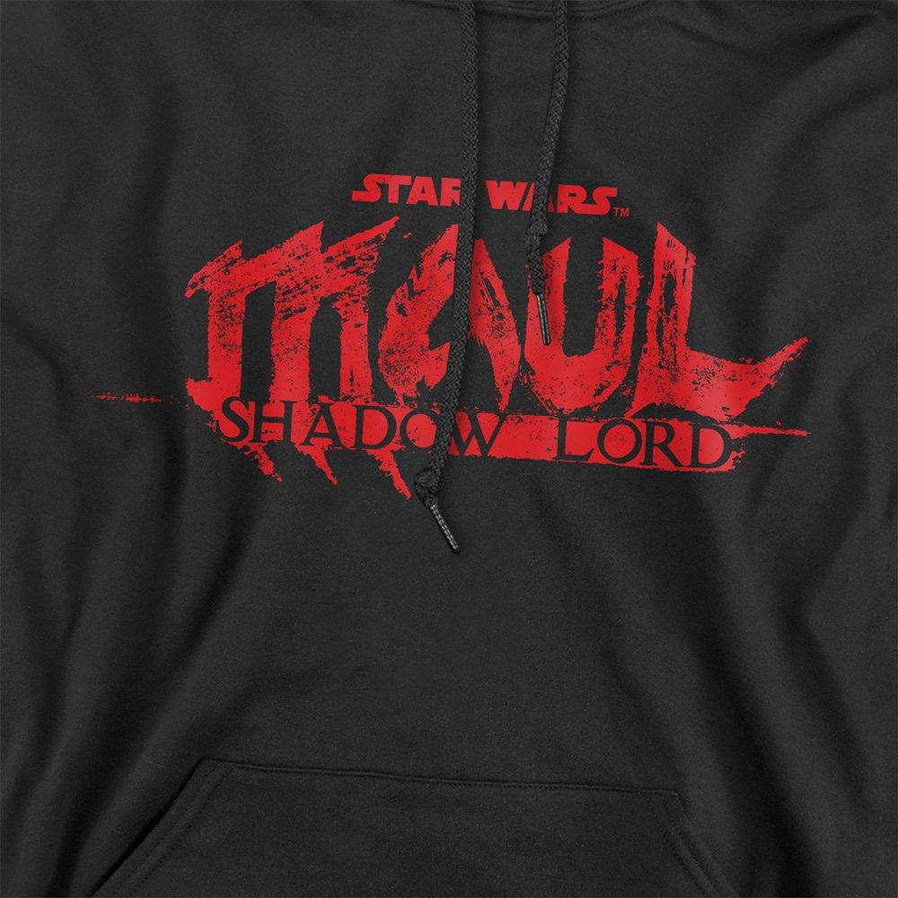 Black - Star Wars - Maul Shadow Lord Red Logo Hoodie Black - 2