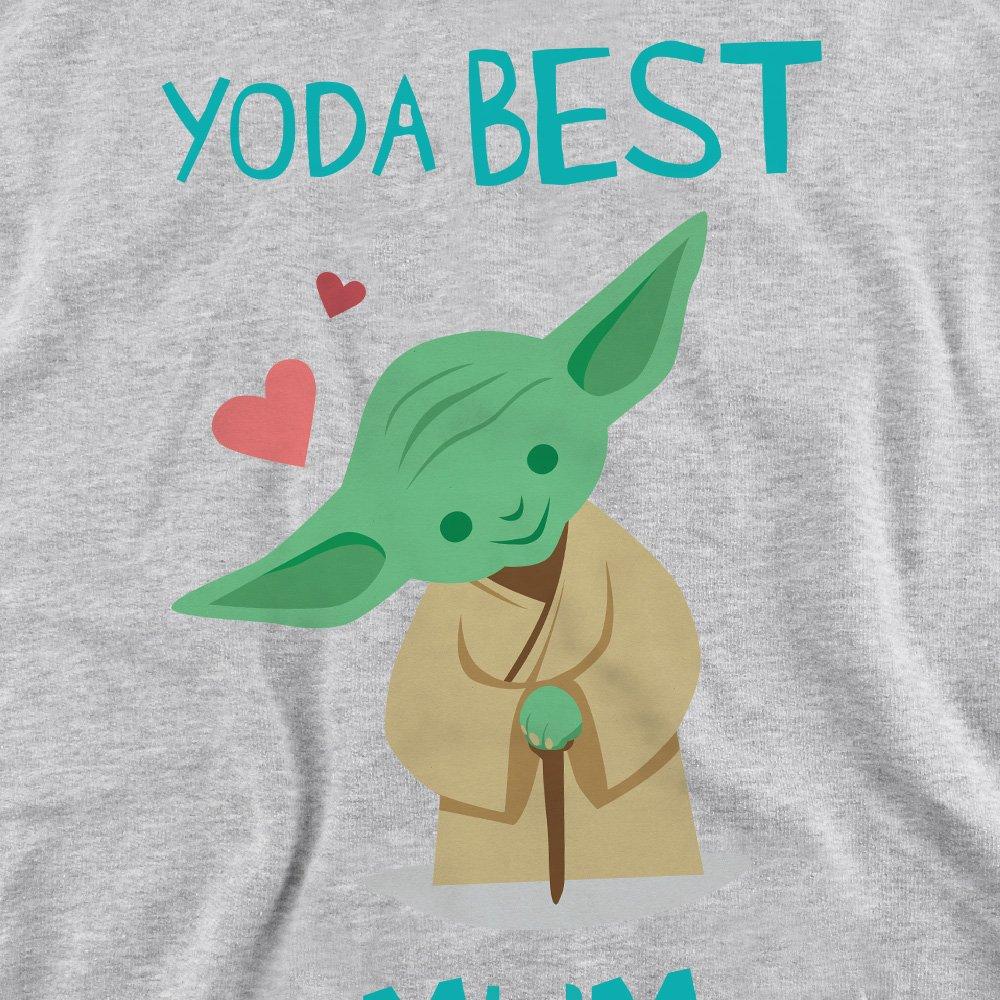 Light Grey - Star Wars - Star Wars Mothers Day Yoda Best Mum Sweatshirt Li - 2