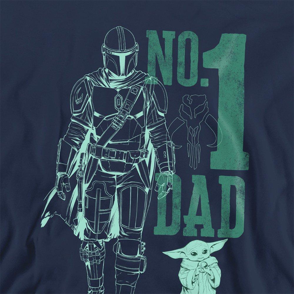 Navy - Star Wars - Star Wars Mando No. 1 Dad Sweatshirt Navy - 2