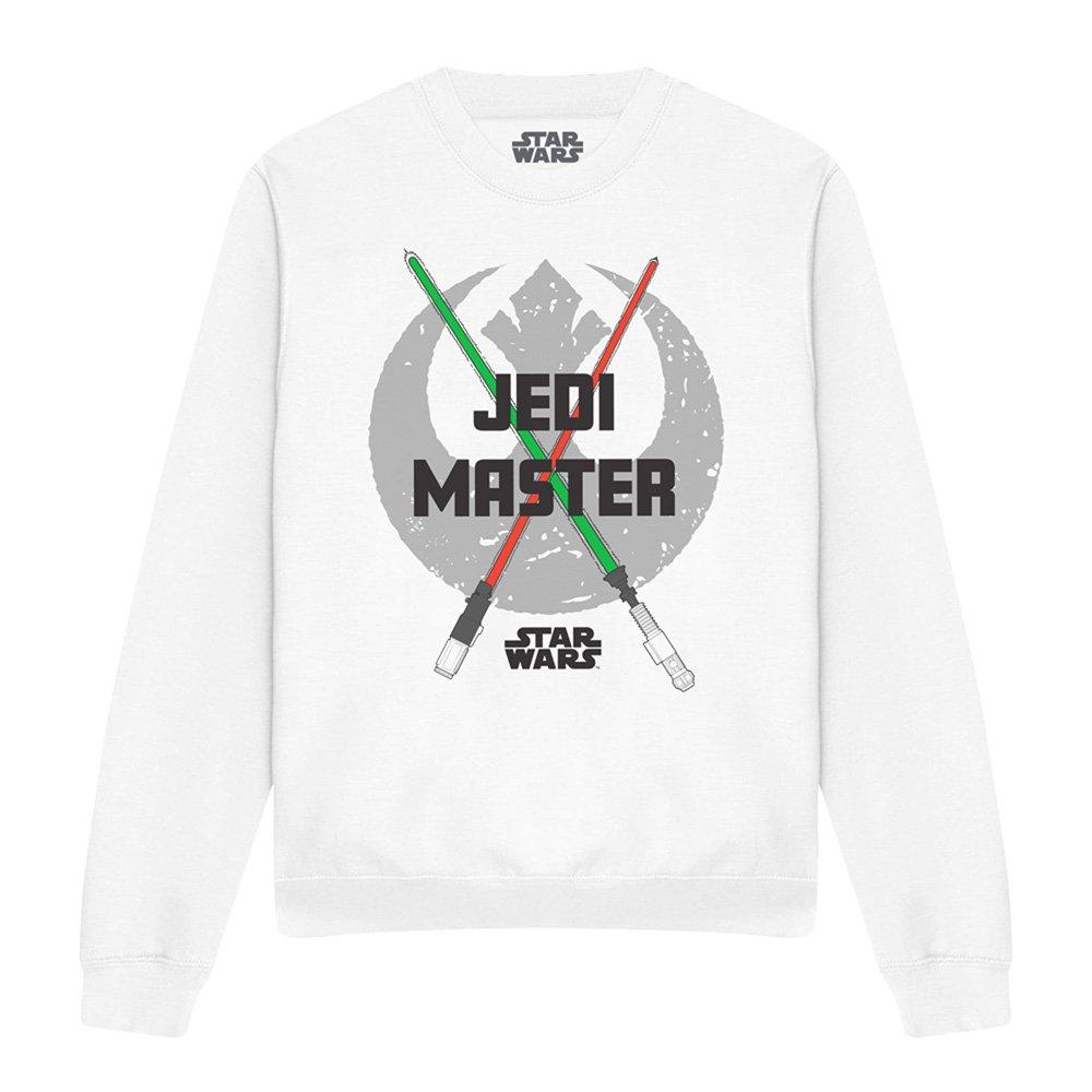 White - Star Wars - Star Wars Lightsaber Jedi Master Dad Sweatshirt W - 4