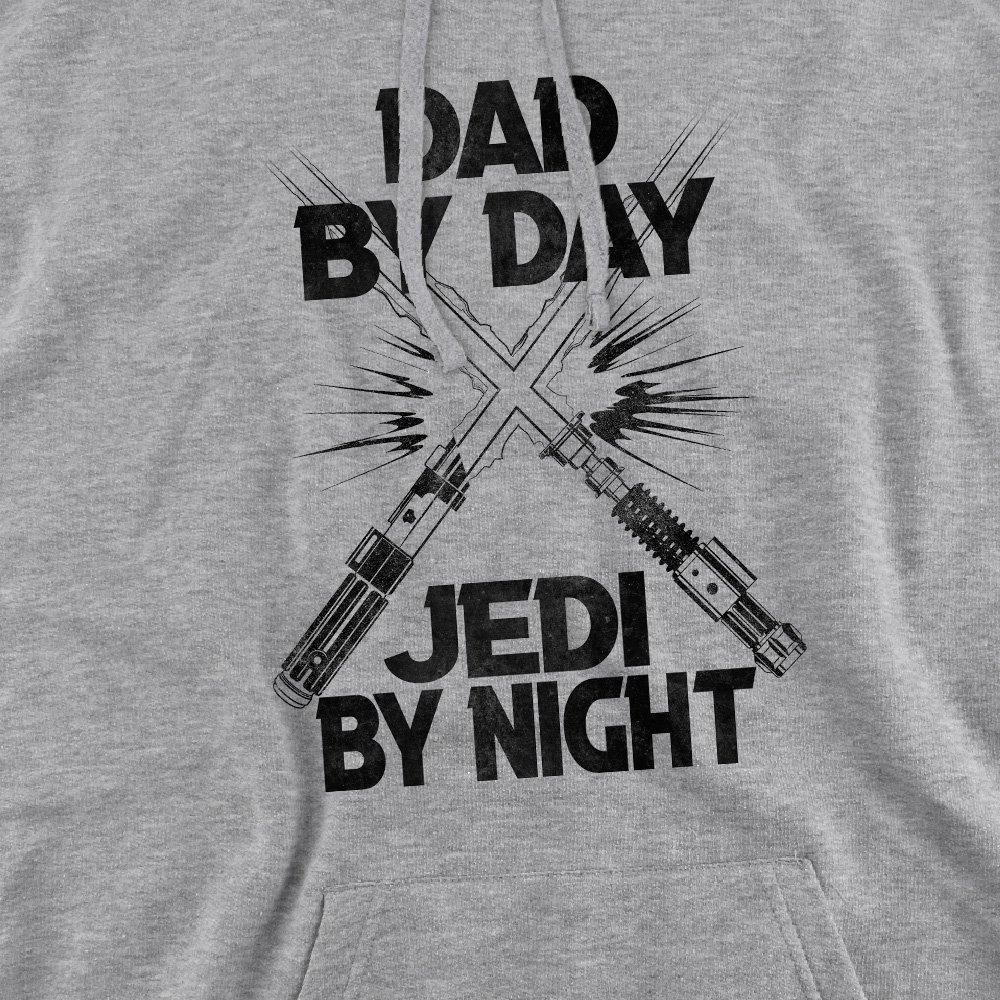 Light Grey - Star Wars - Star Wars Fathers Day Jedi By Night Hoodie - 2