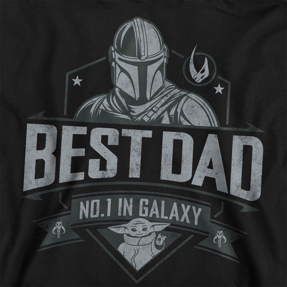 Black - Star Wars - Mandalorian Fathers Day Best Dad Sweatshirt - 2