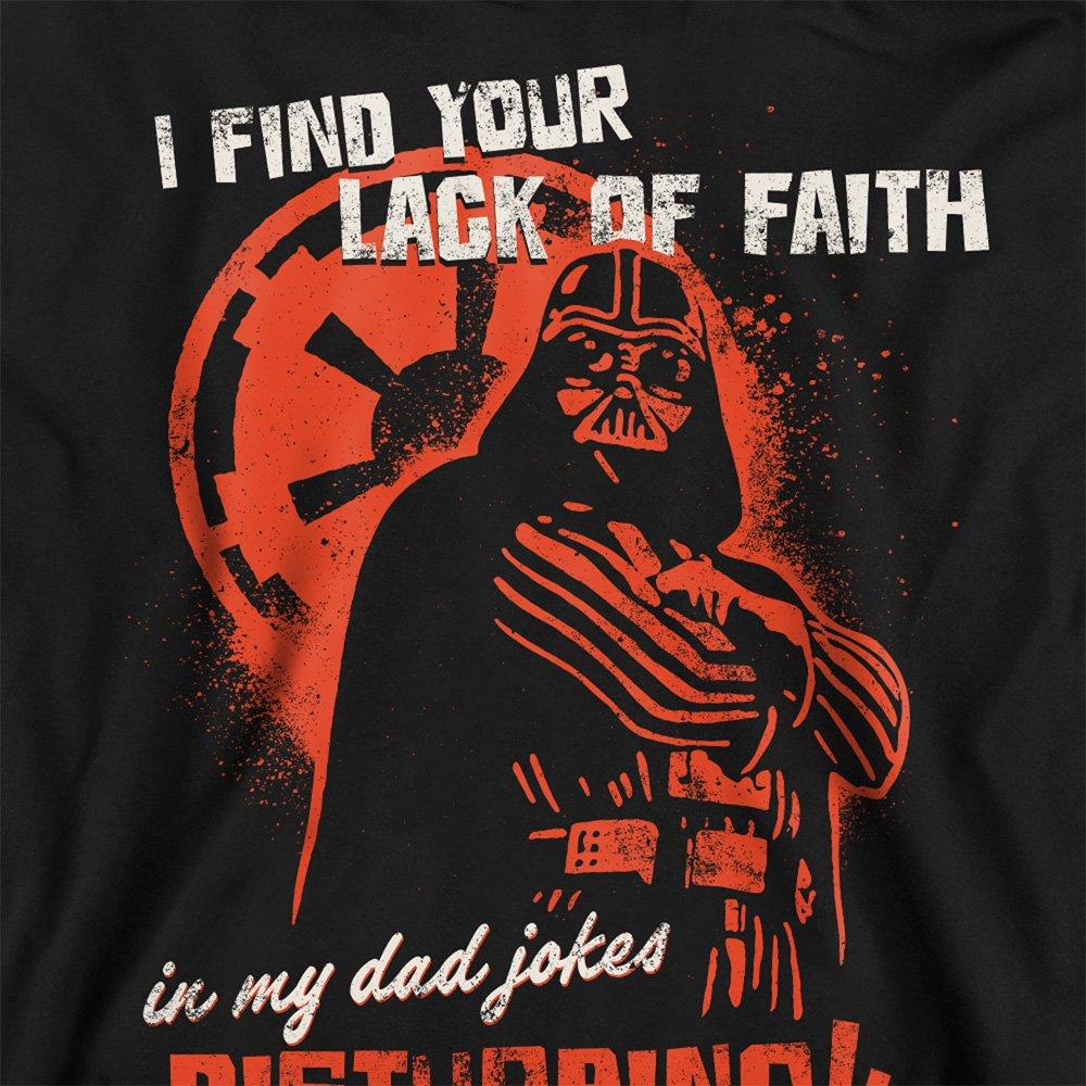 Black - Star Wars - Star Wars Vader Dad Jokes Disturbing Sweatshirt B - 2
