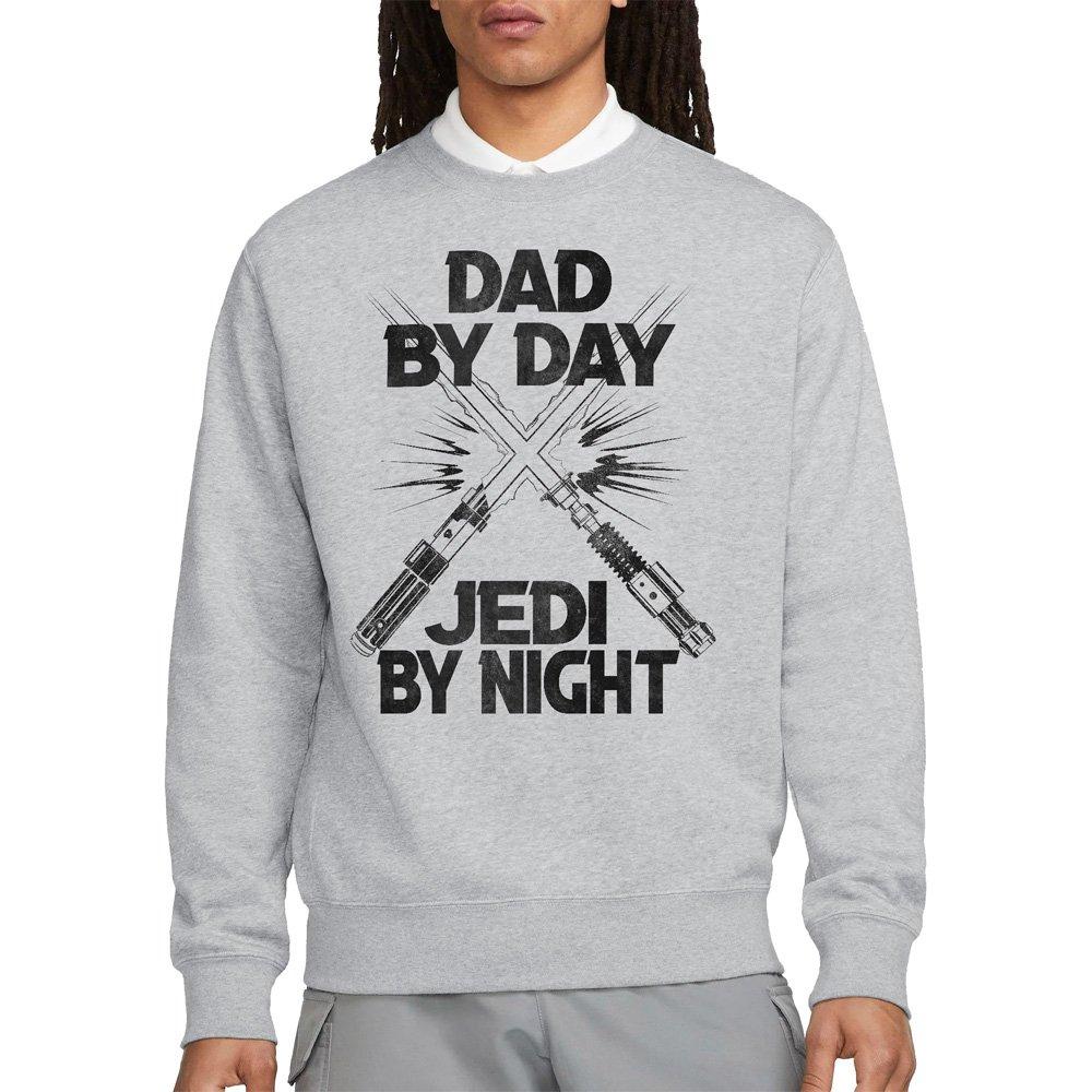 Light Grey - Star Wars - Star Wars Fathers Day Jedi By Night Sweatshirt - 1