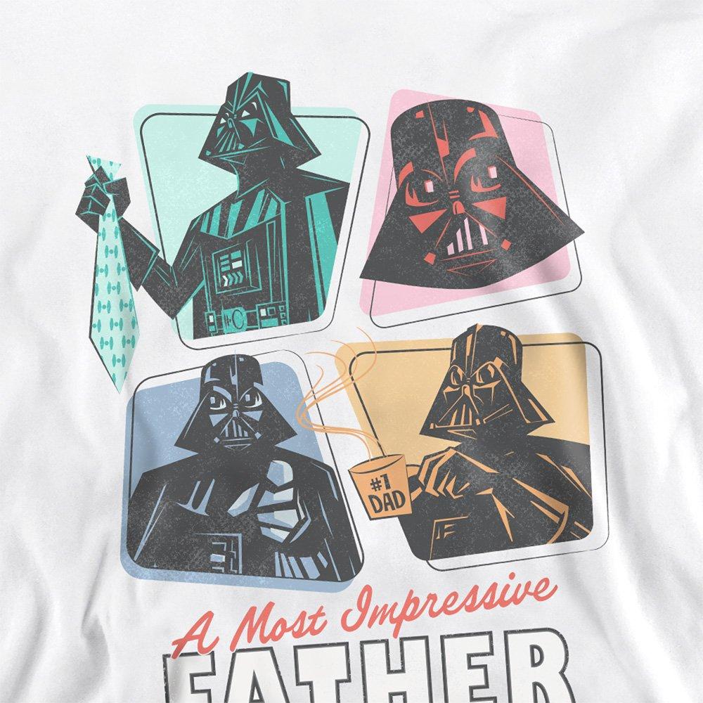 White - Star Wars - Star Wars Retro Most Impressive Father Sweatshirt - 2