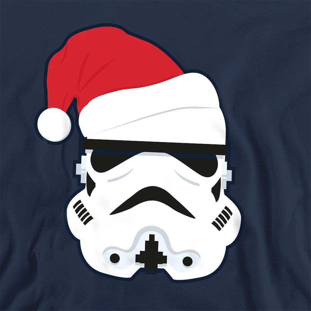 Navy - Star Wars - Star Wars Stormtrooper Christmas Santa Hat Sweatsh - 2