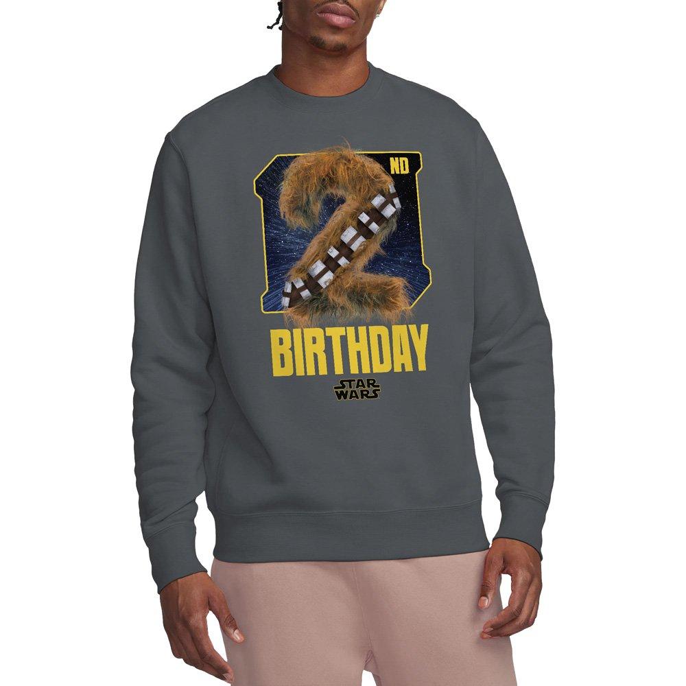 Charcoal - Star Wars - Chewbacca 2nd Birthday Space Sweatshirt - 1