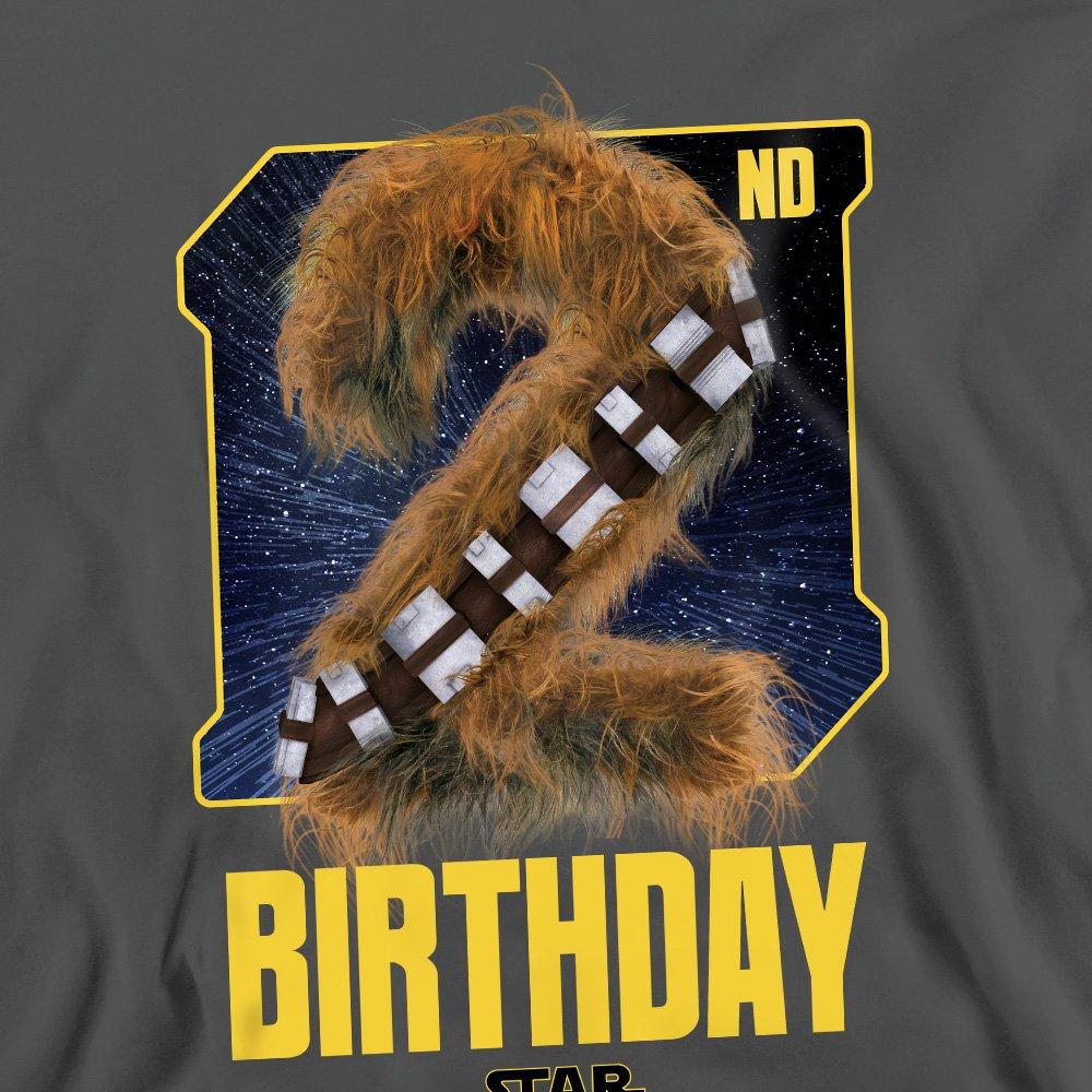Charcoal - Star Wars - Chewbacca 2nd Birthday Space Sweatshirt - 2