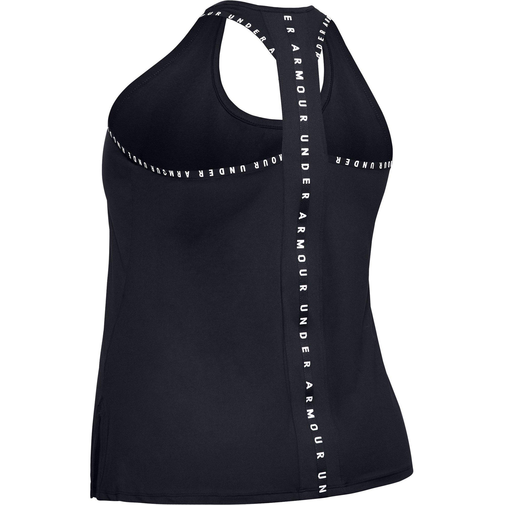 Black - Under Armour - Armour Knockout Tank Top Womens - 2