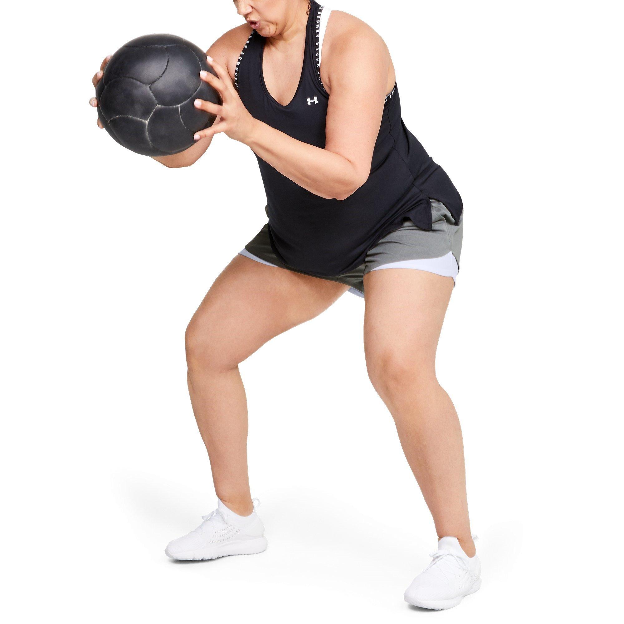 Black - Under Armour - Armour Knockout Tank Top Womens - 6