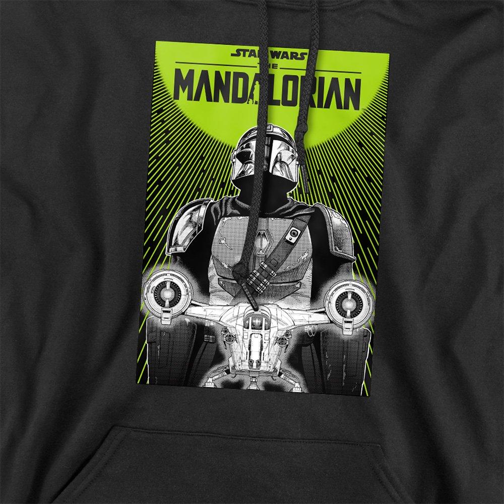 Black - Star Wars - Star Wars The Mandalorian Razor Crest Poster Unise - 2