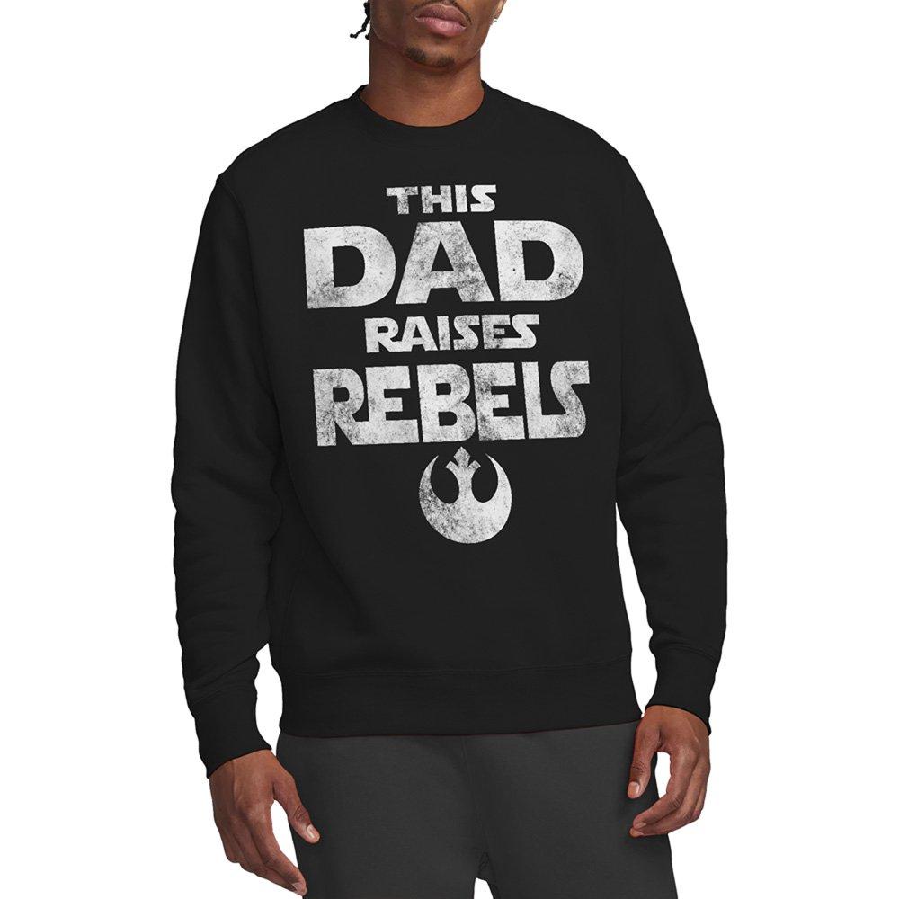 Black - Star Wars - Star Wars Fathers Day Dad Raises Rebels Sweatshir - 1