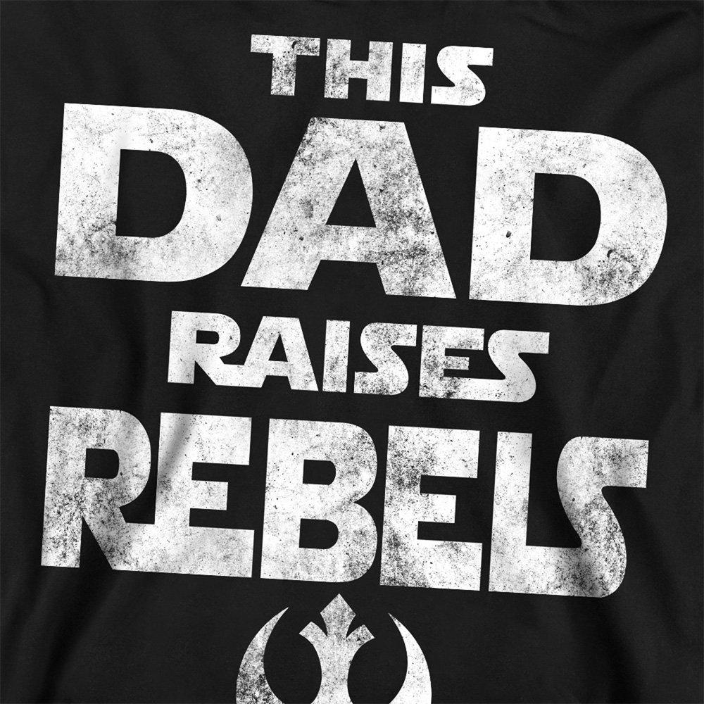 Black - Star Wars - Star Wars Fathers Day Dad Raises Rebels Sweatshir - 2