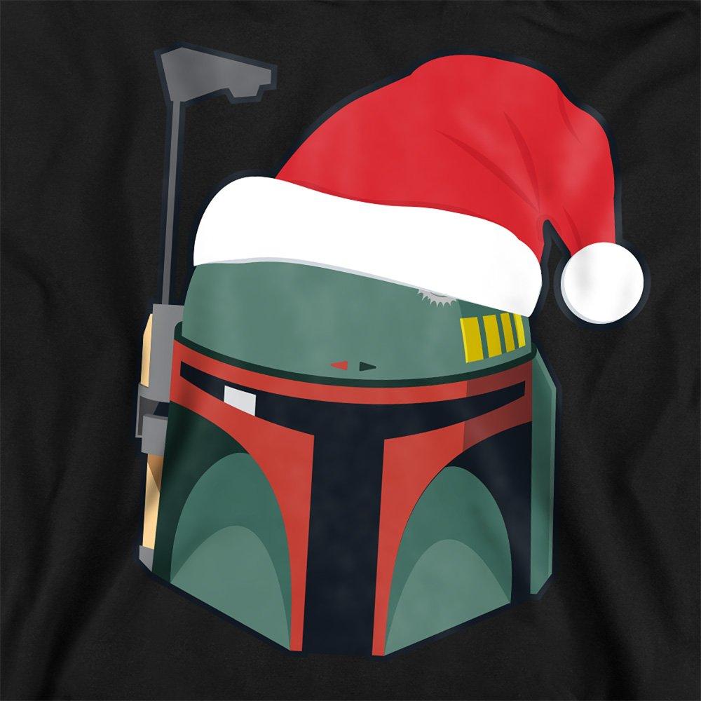 Black - Star Wars - Star Wars Boba Fett Christmas Santa Hat Sweatshirt - 2