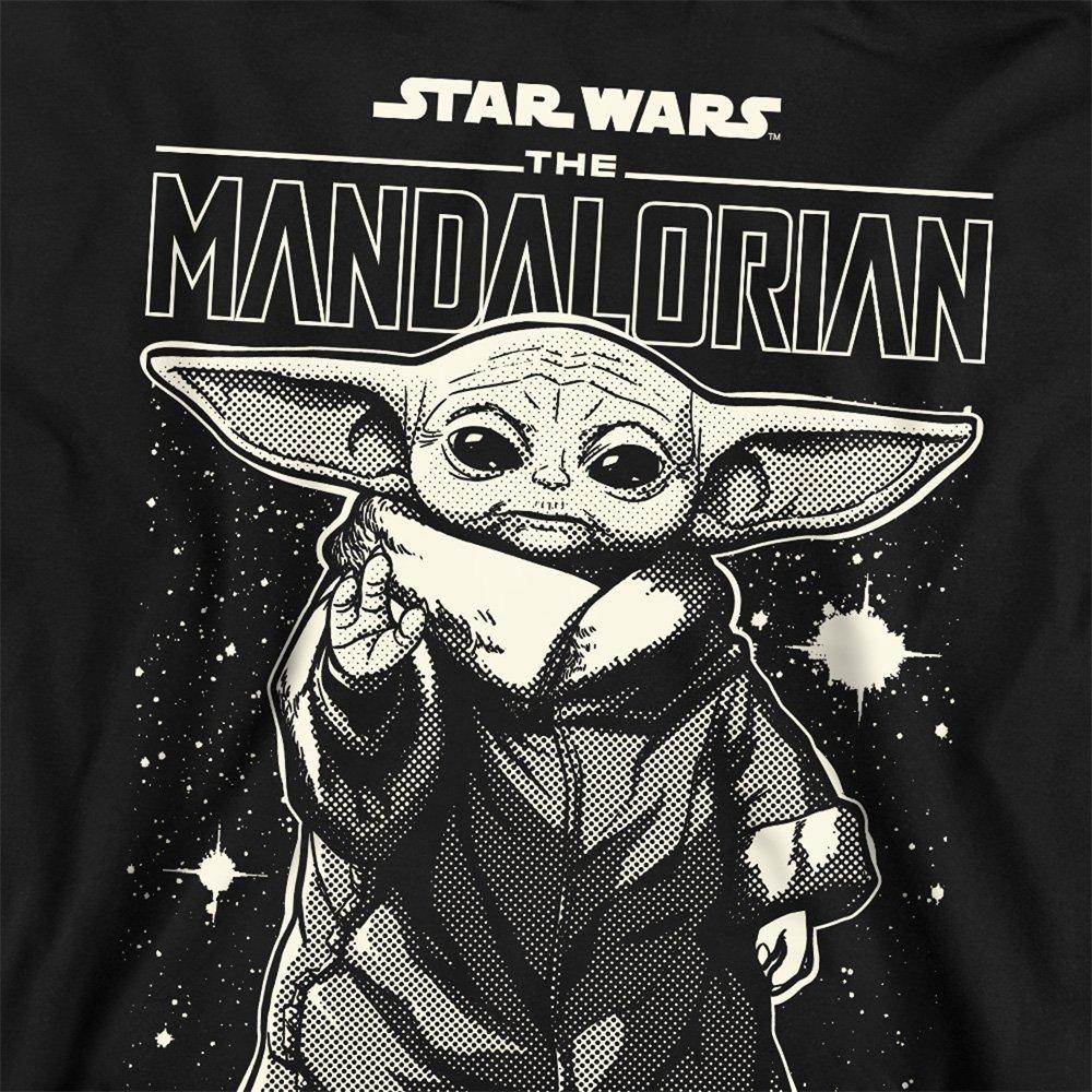 Black - Star Wars - The Mandalorian Grogu In The Stars Sweatshirt Bla - 2
