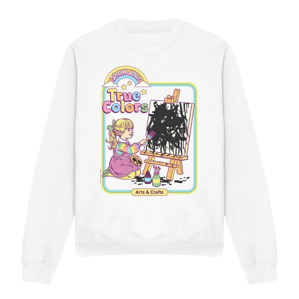 White - Steven Rhodes - Steven Rhodes Show Your True Colors Sweatshirt Wh - 4