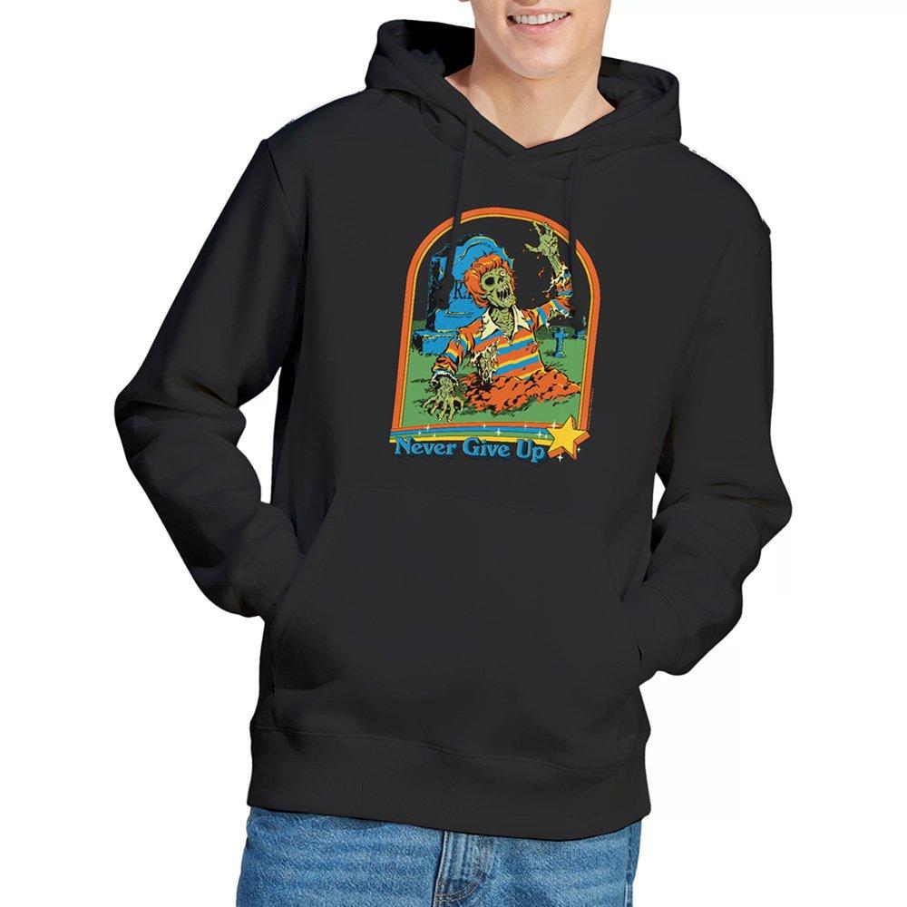 Black - Steven Rhodes - Steven Rhodes Never Give Up Hoodie Black - 1
