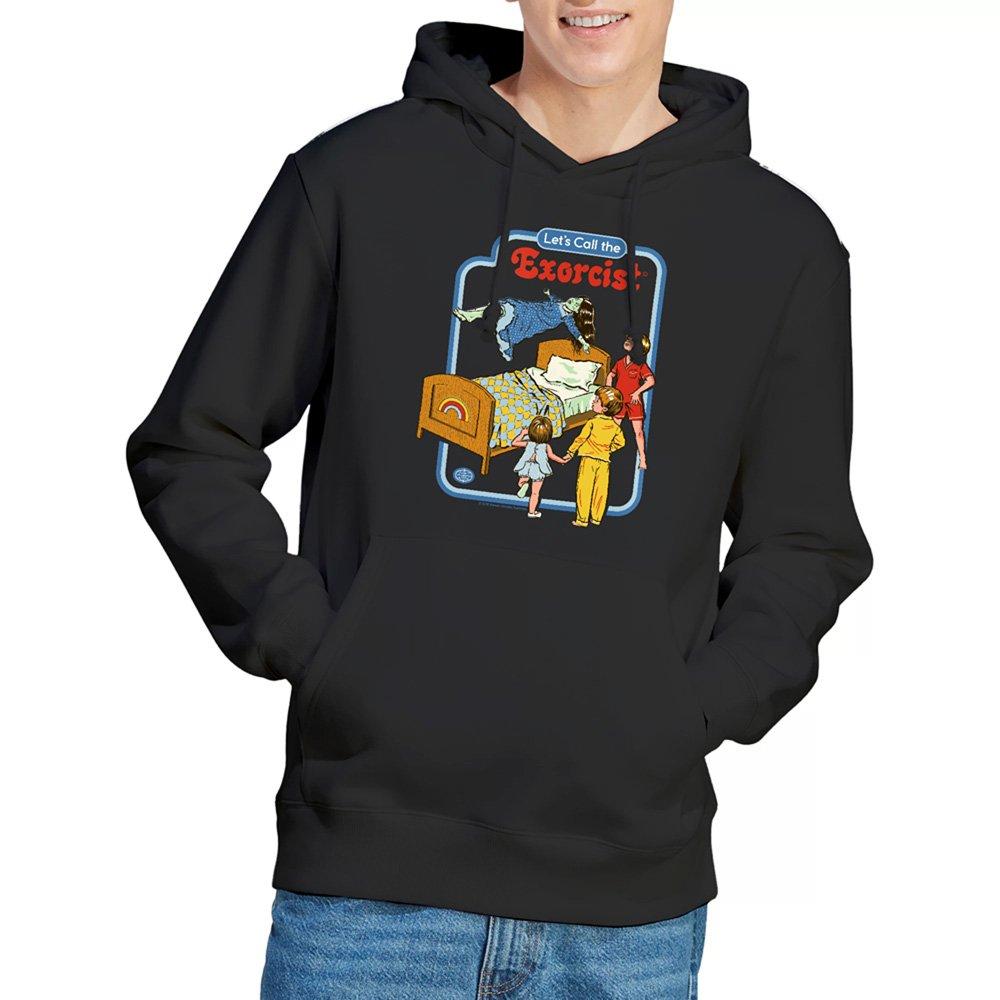 Black - Steven Rhodes - Steven Rhodes Lets Call The Exorcist Hoodie Black - 1