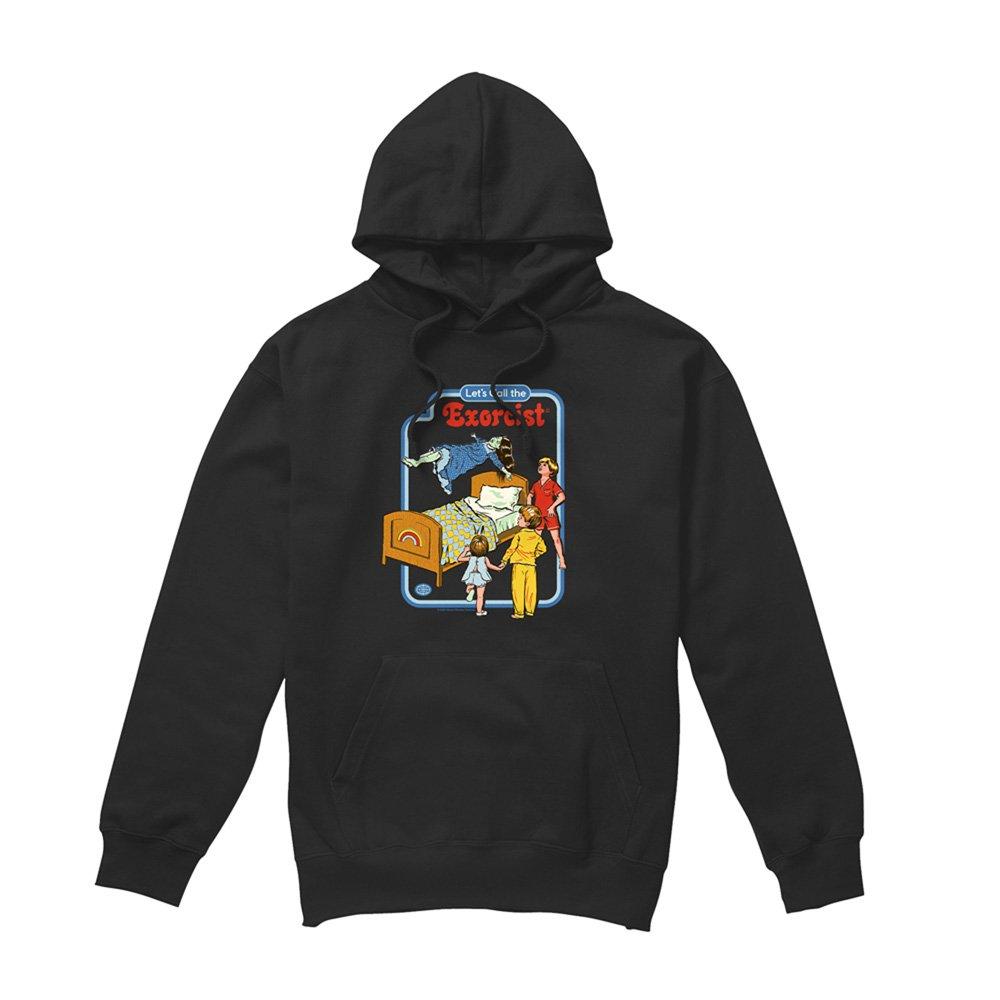 Black - Steven Rhodes - Steven Rhodes Lets Call The Exorcist Hoodie Black - 4