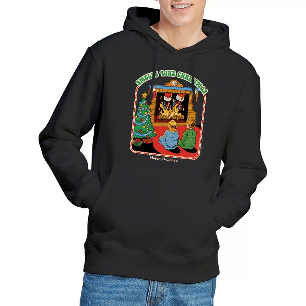 Steven Rhodes Steven Rhodes Smells Like Christmas Hoodie Black