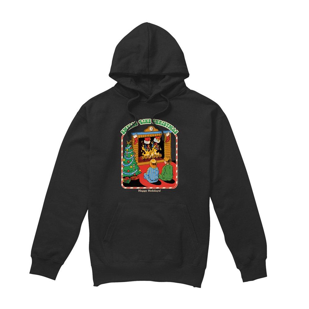 Black - Steven Rhodes - Steven Rhodes Smells Like Christmas Hoodie Black - 4