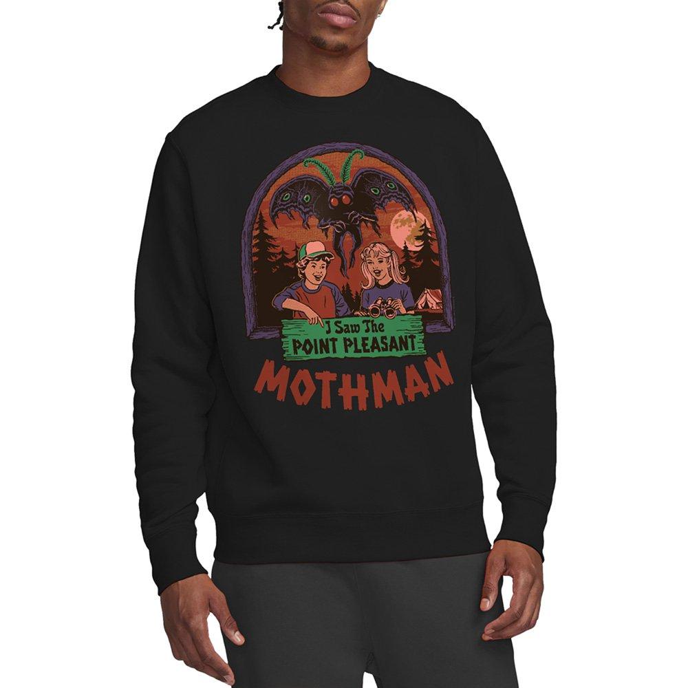 Steven Rhodes Steven Rhodes I Saw The Mothman Sweatshirt Black