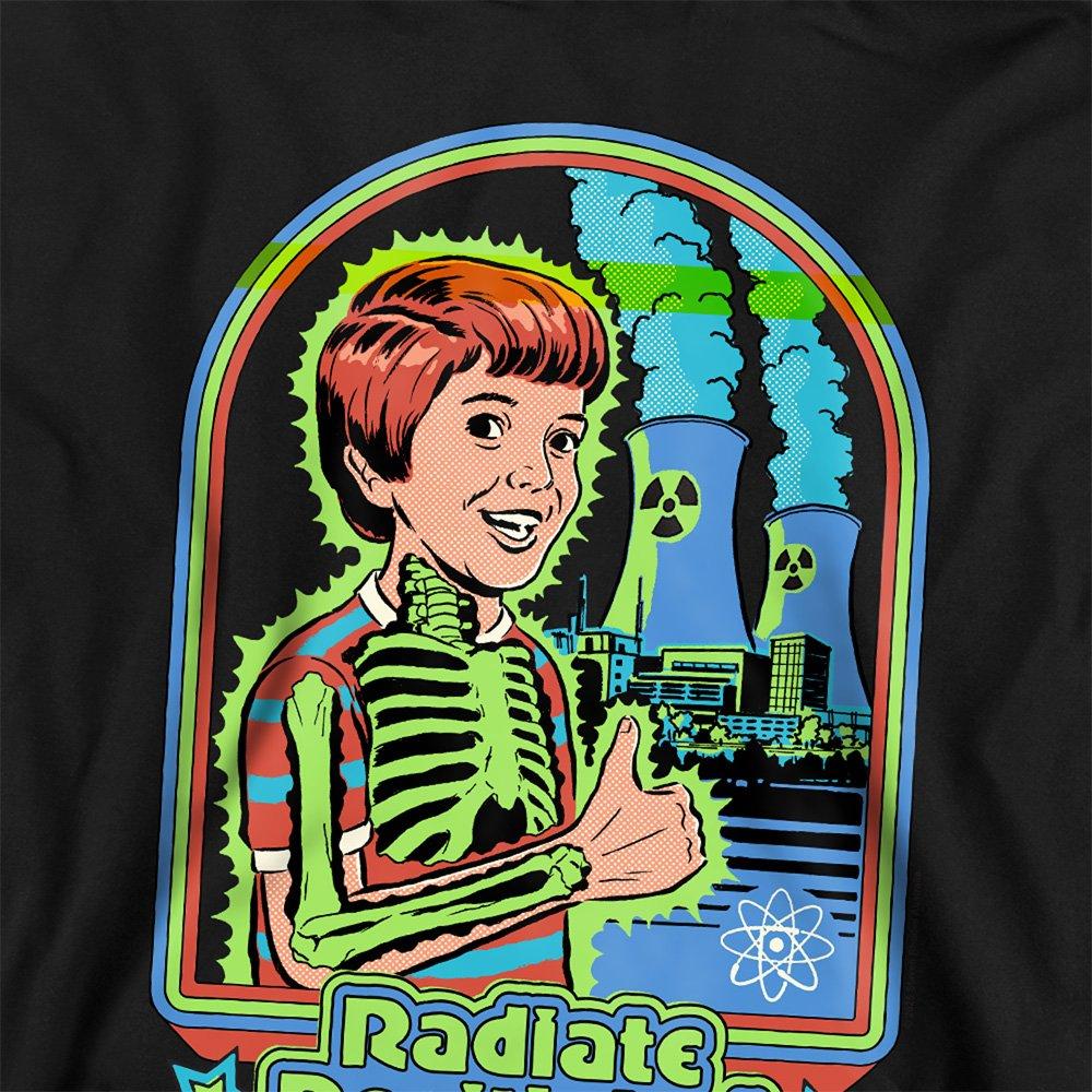 Black - Steven Rhodes - Steven Rhodes Radiate Positivity Youth Kids Hoodie - 2