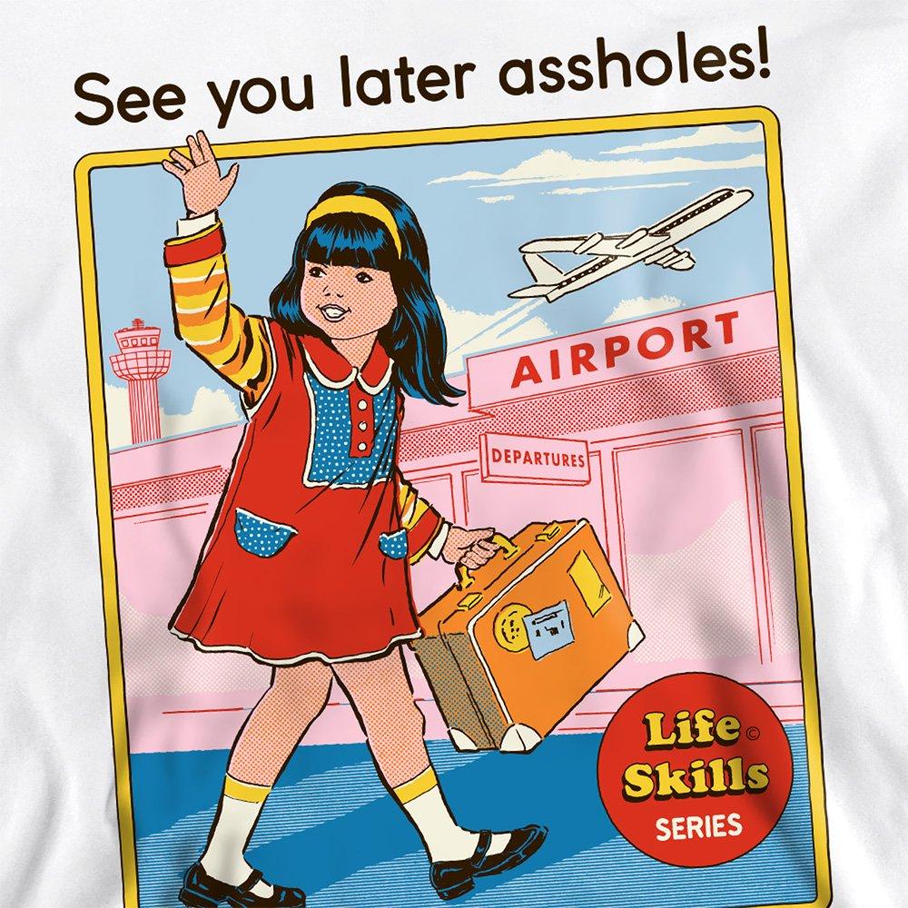 White - Steven Rhodes - Steven Rhodes See You Later Sweatshirt White - 2