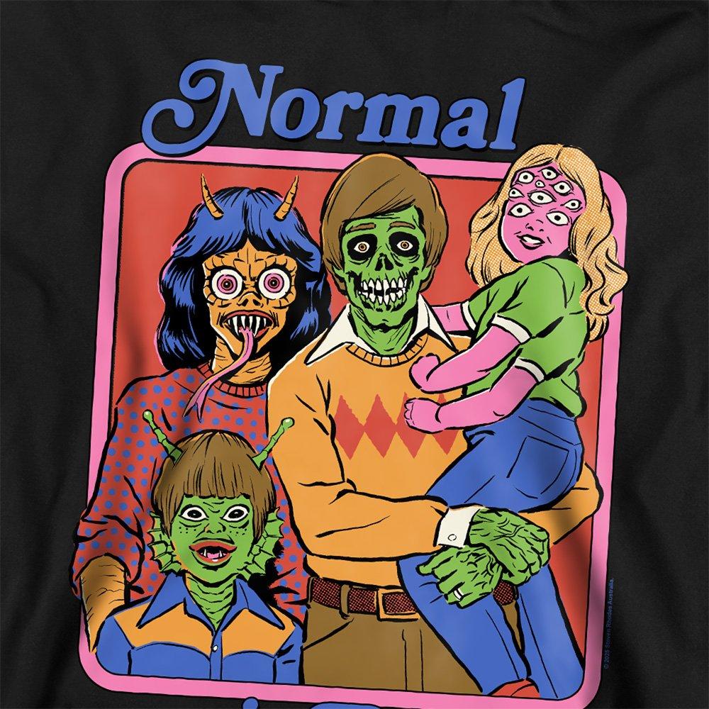 Black - Steven Rhodes - Steven Rhodes Normal Is Boring Youth Kids Hoodie - 2