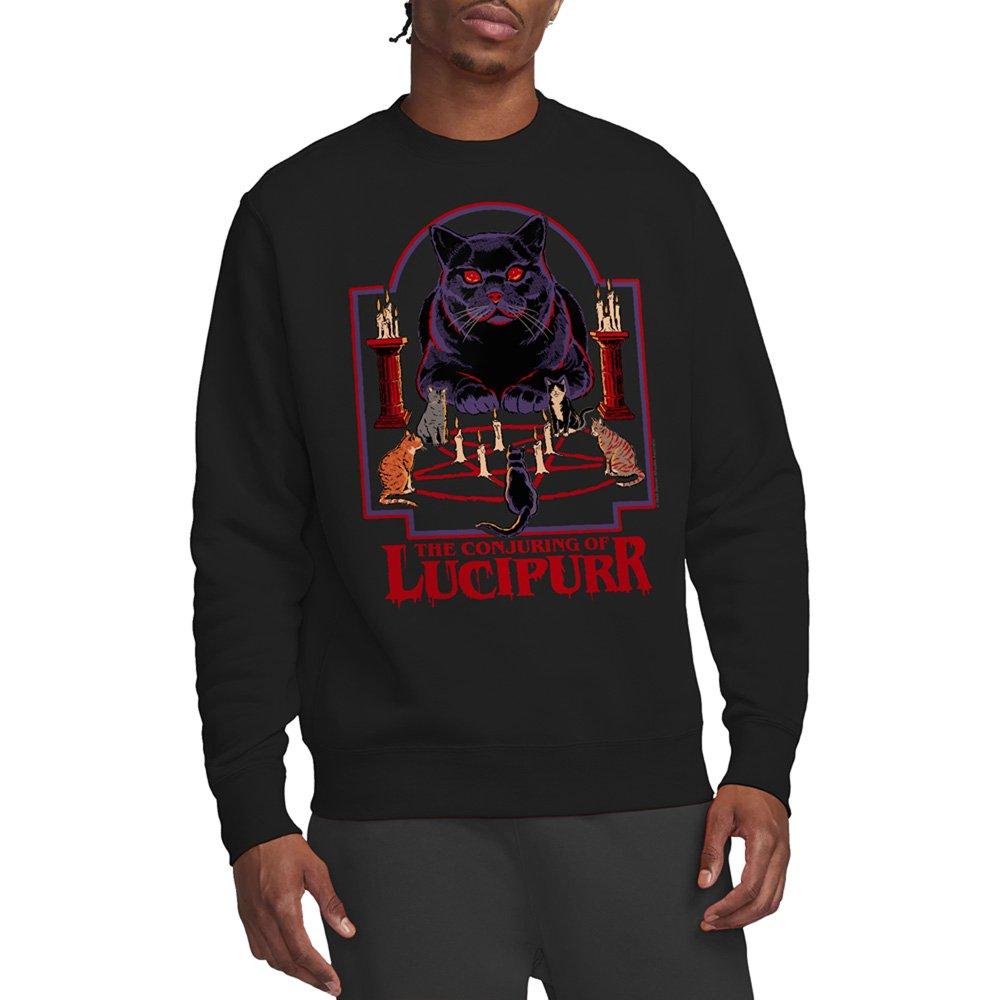 Black - Steven Rhodes - Steven Rhodes Lucipurr Sweatshirt Black - 1