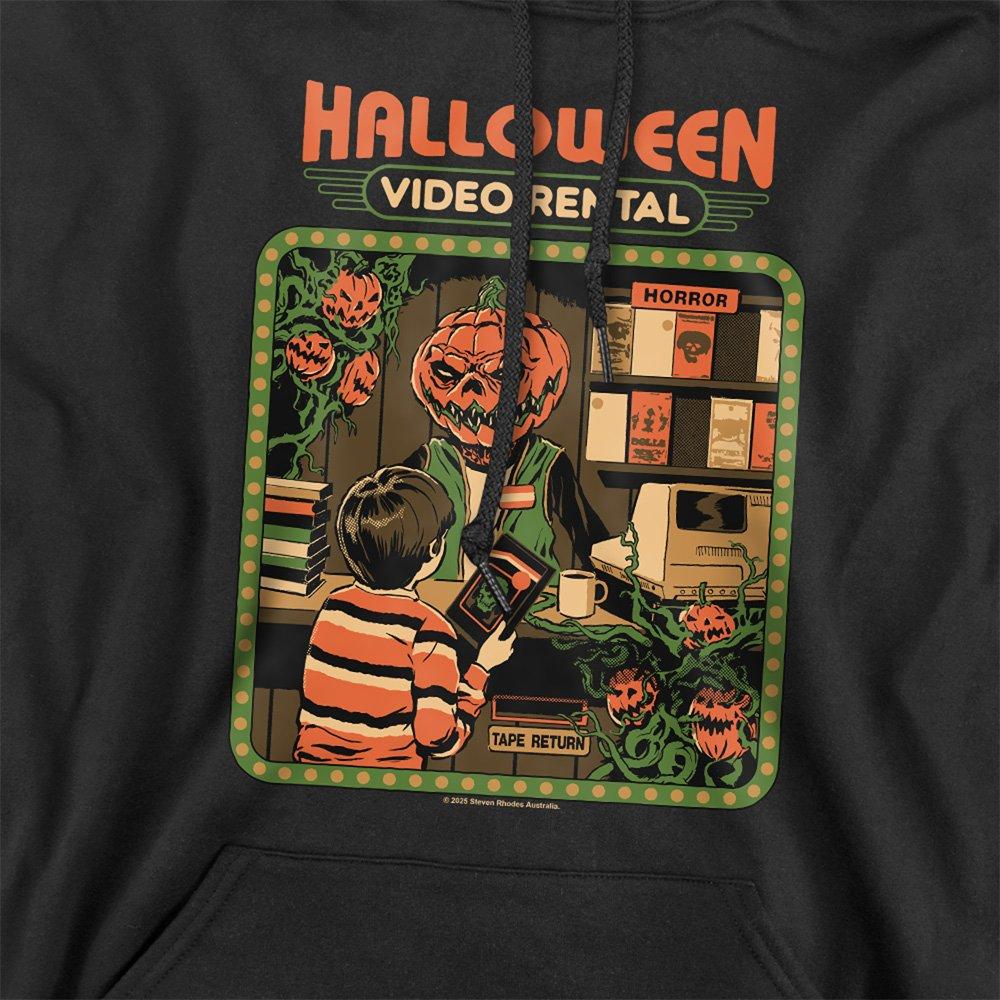 Black - Steven Rhodes - Steven Rhodes Video Rentals Hoodie Black - 2