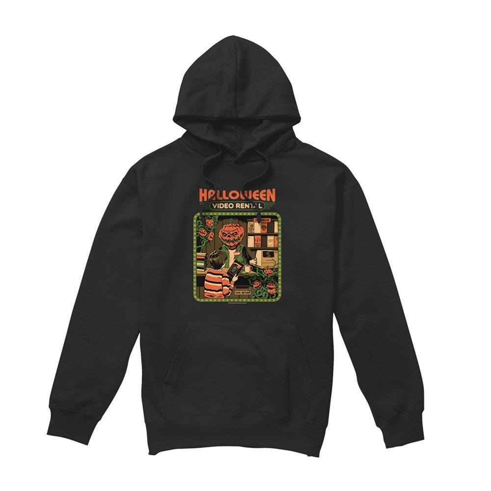 Black - Steven Rhodes - Steven Rhodes Video Rentals Hoodie Black - 4
