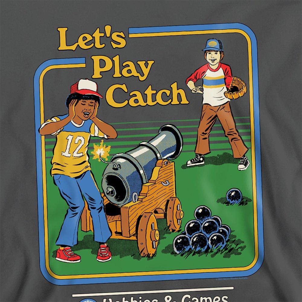 Charcoal - Steven Rhodes - Steven Rhodes LetS Play Catch Sweatshirt Charcoa - 2