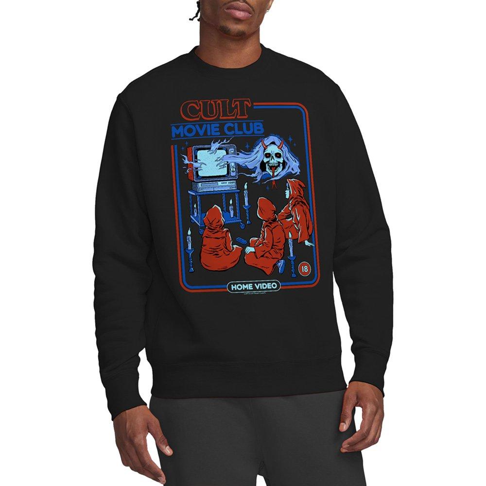 Black - Steven Rhodes - Steven Rhodes Cult Movie Club Sweatshirt Black - 1