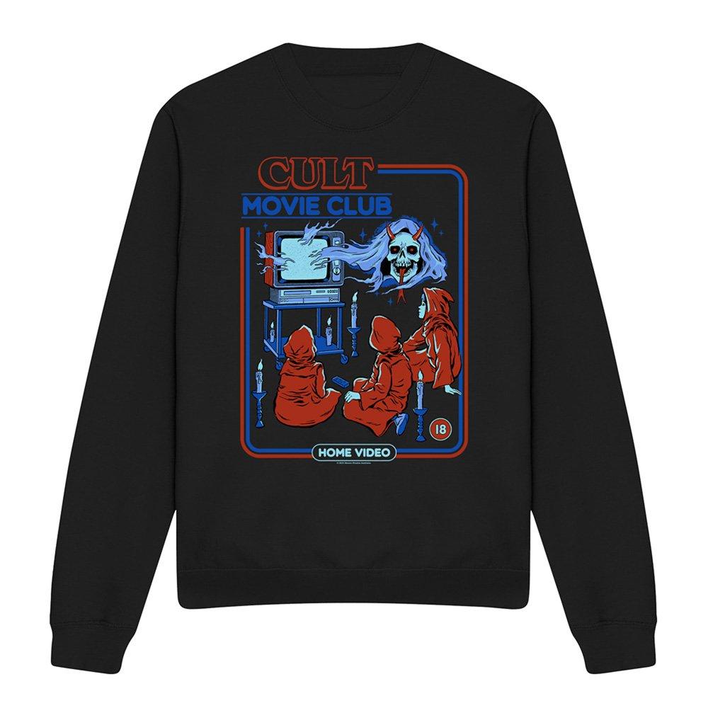 Black - Steven Rhodes - Steven Rhodes Cult Movie Club Sweatshirt Black - 4