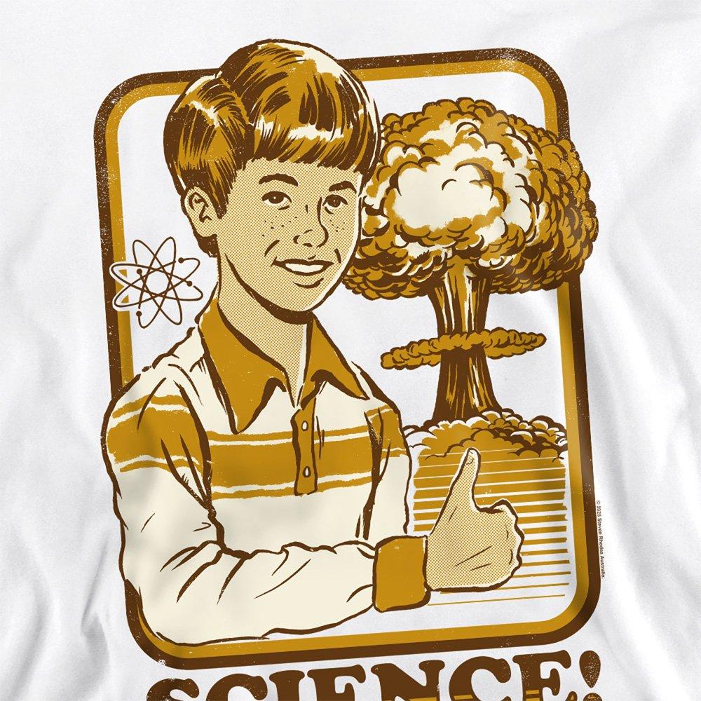 White - Steven Rhodes - Steven Rhodes Science Sweatshirt White - 2