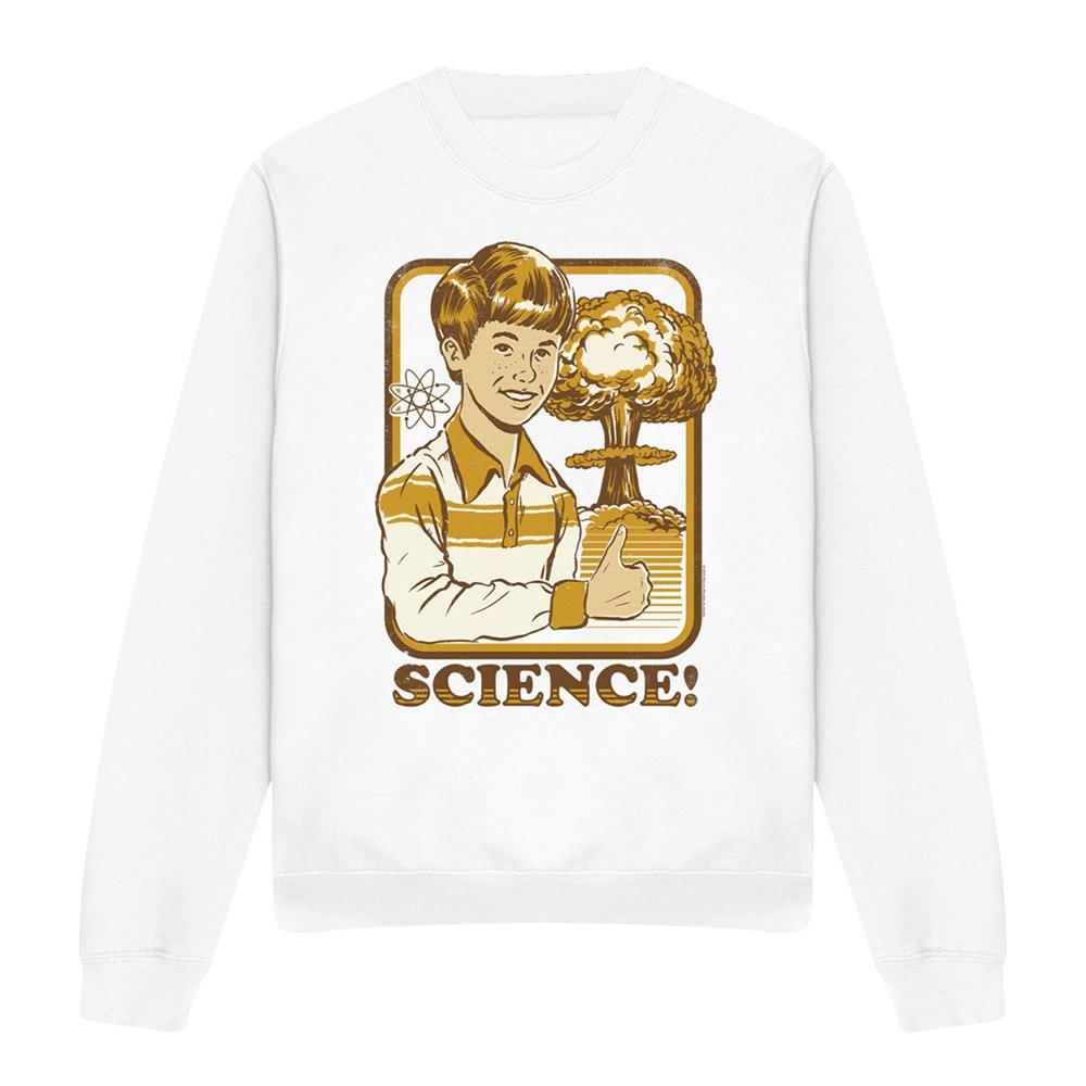 White - Steven Rhodes - Steven Rhodes Science Sweatshirt White - 4