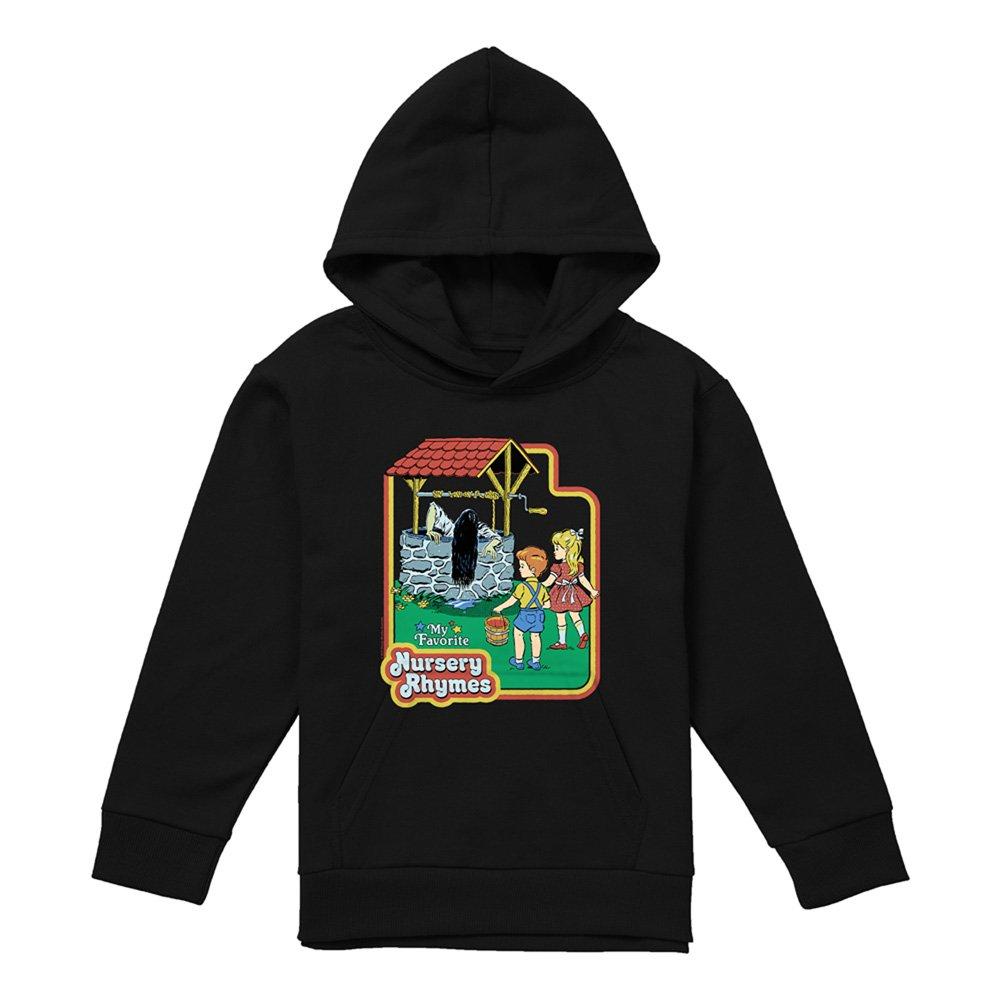 Black - Steven Rhodes - Steven Rhodes Nursery Rhymes Youth Kids Hoodie Bl - 1