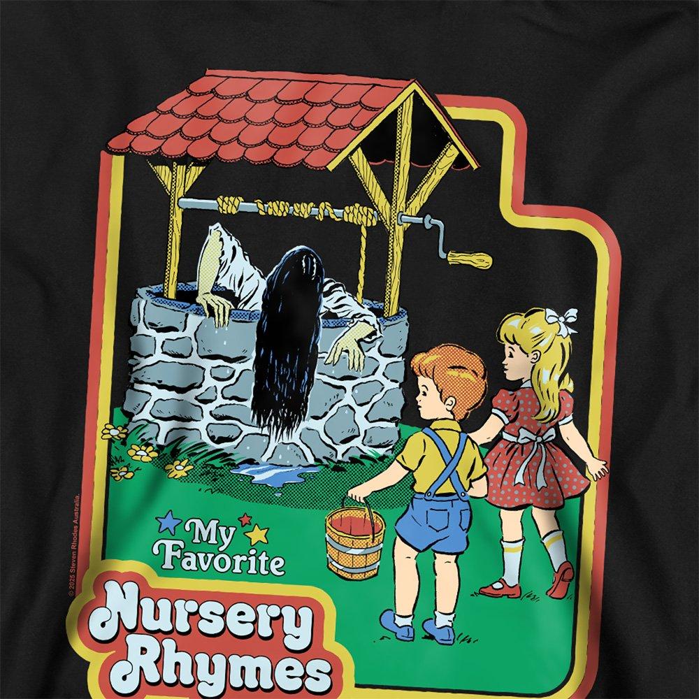 Black - Steven Rhodes - Steven Rhodes Nursery Rhymes Youth Kids Hoodie Bl - 2