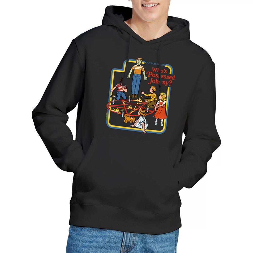 Black - Steven Rhodes - Steven Rhodes WhoS Possessed Johnny Hoodie Black - 1