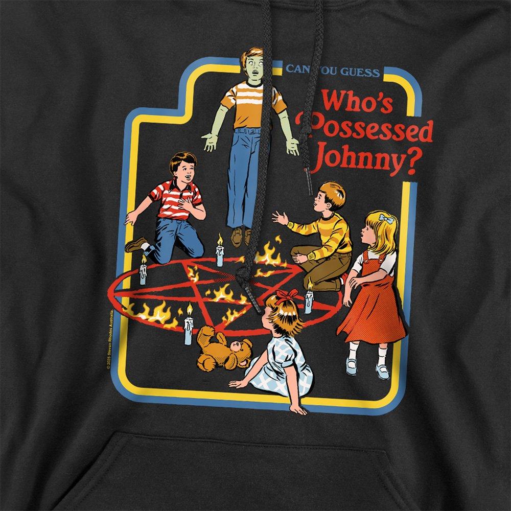 Black - Steven Rhodes - Steven Rhodes WhoS Possessed Johnny Hoodie Black - 2