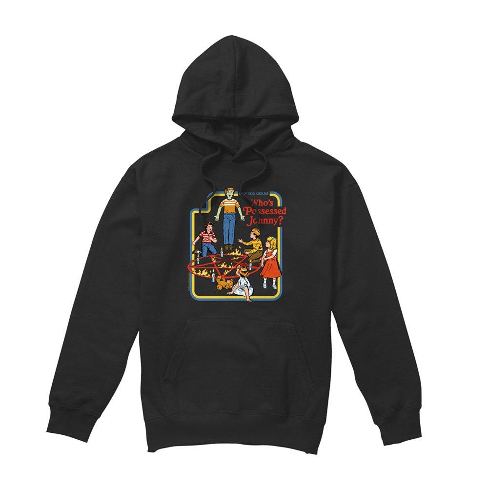Black - Steven Rhodes - Steven Rhodes WhoS Possessed Johnny Hoodie Black - 4