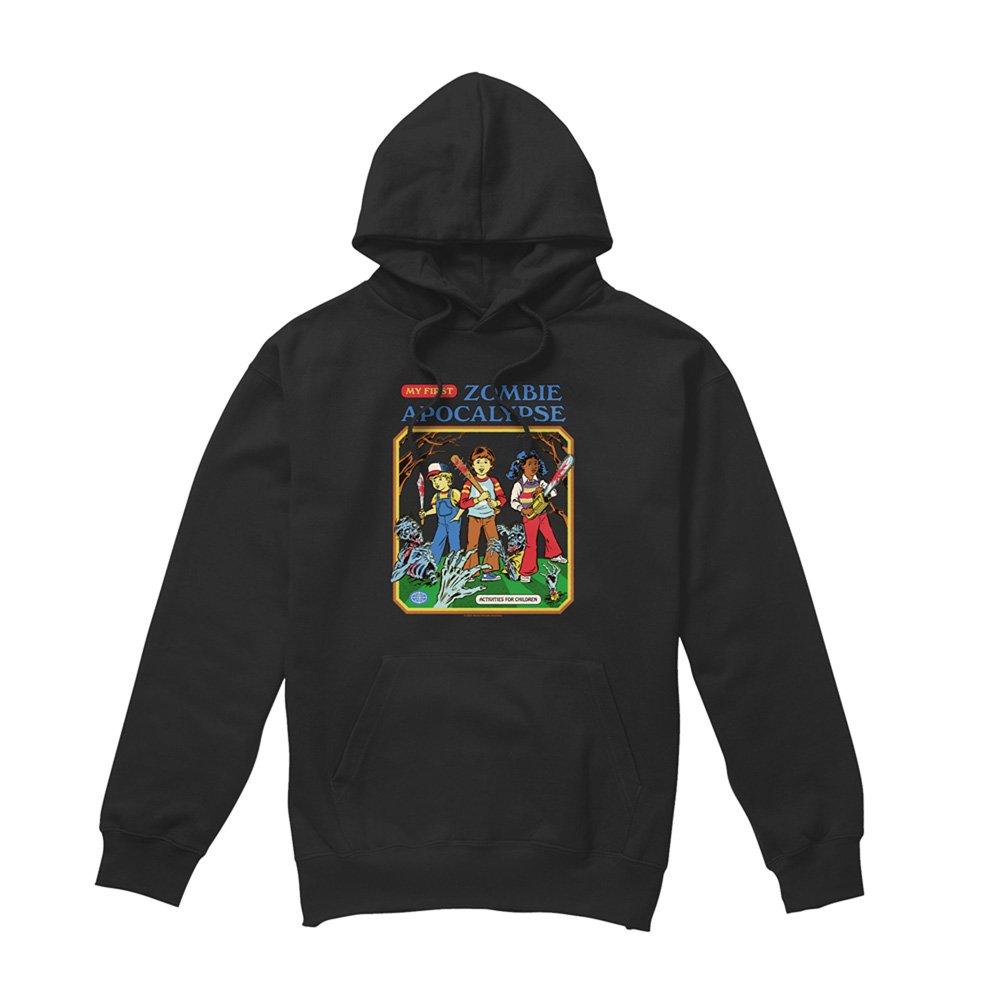 Black - Steven Rhodes - Steven Rhodes My First Zombie Apocalypse Hoodie B - 4
