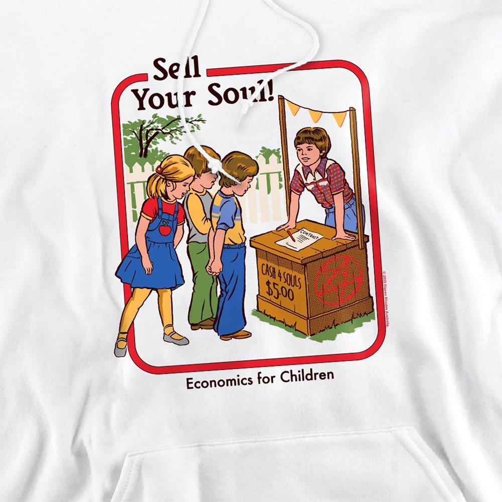 White - Steven Rhodes - Steven Rhodes Sell Your Soul Hoodie White - 2