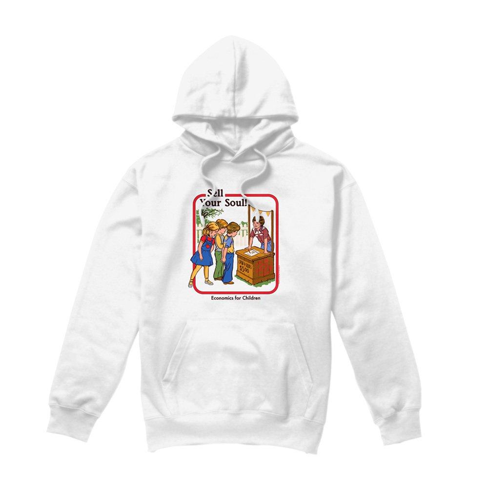 White - Steven Rhodes - Steven Rhodes Sell Your Soul Hoodie White - 4