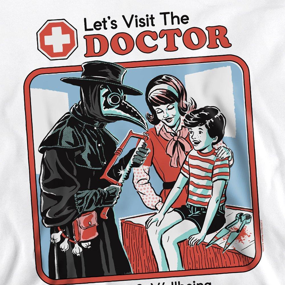 White - Steven Rhodes - Steven Rhodes LetS Visit The Doctor Sweatshirt W - 2