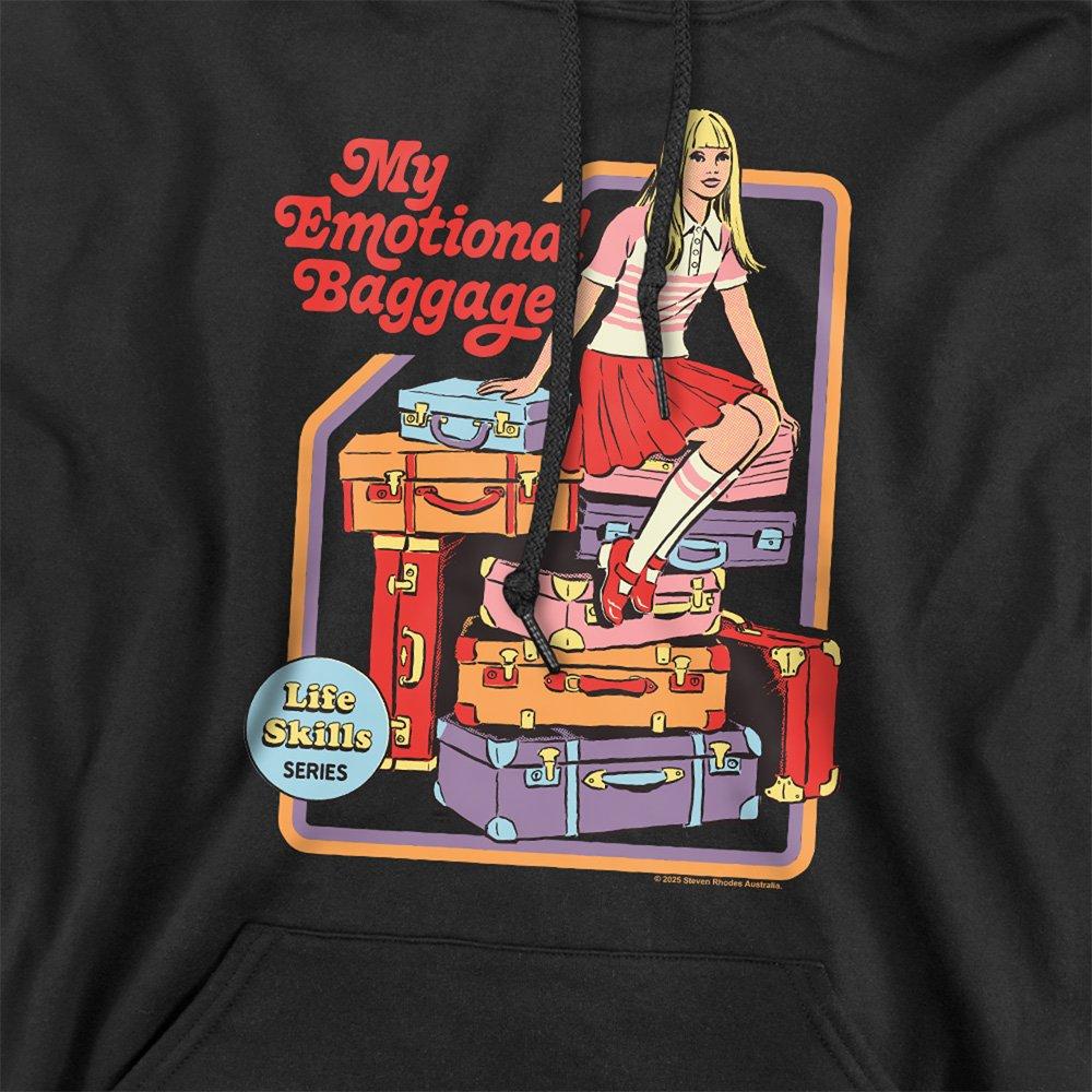 Black - Steven Rhodes - Steven Rhodes My Emotional Baggage Hoodie Black - 2