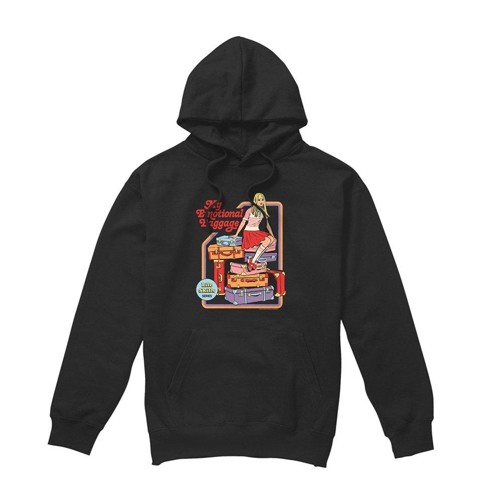 Black - Steven Rhodes - Steven Rhodes My Emotional Baggage Hoodie Black - 4