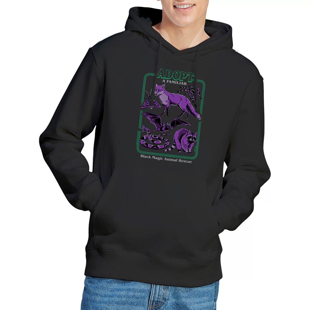 Black - Steven Rhodes - Steven Rhodes Adopt A Familiar Part 2 Hoodie Blac - 1
