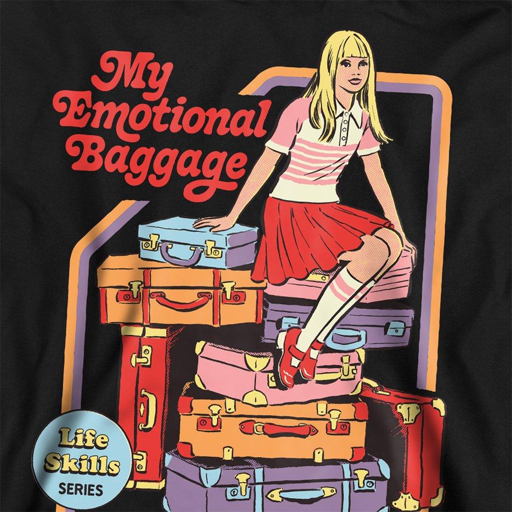 Black - Steven Rhodes - Steven Rhodes My Emotional Baggage Sweatshirt Bla - 2